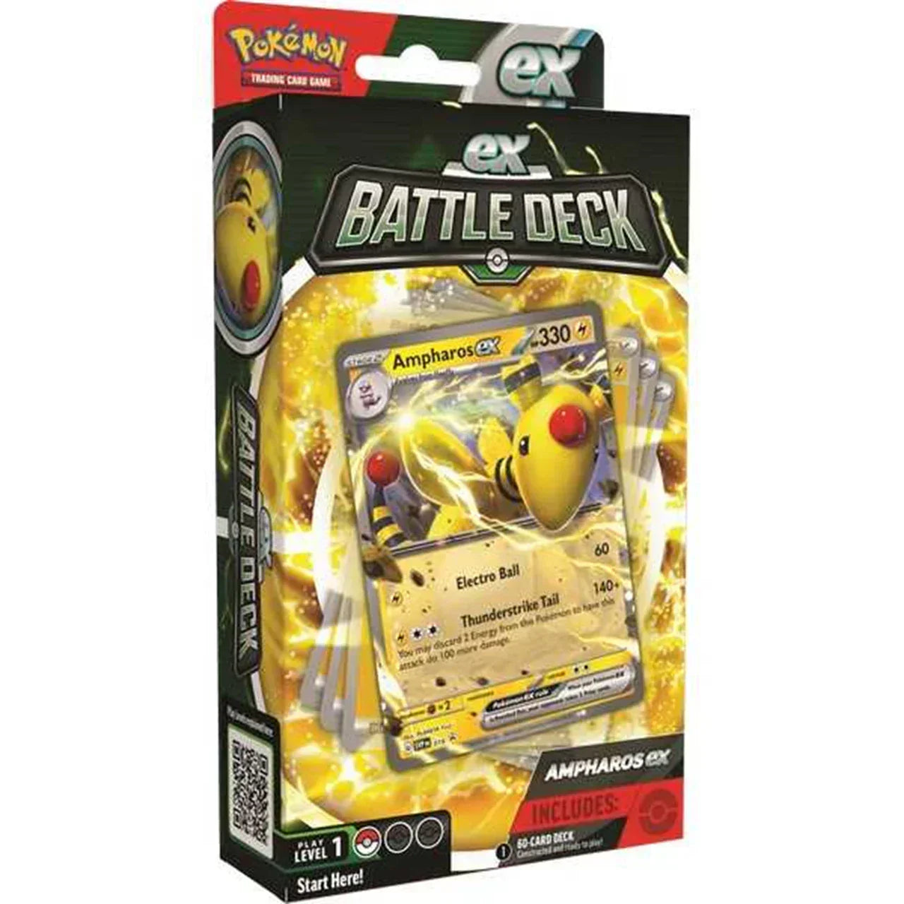 Pokemon Ampharos Ex Battle Deck