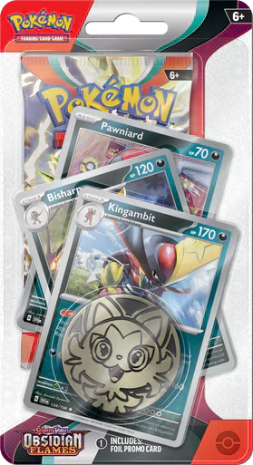 Pokemon Obsidian Flames Premium Checklane Blister - Kingambit