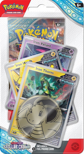 Pokemon Stellar Crown Premium Checklane Blister - Iron Thorn