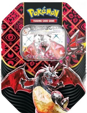 Pokemon Paldean Fates Charizard Ex Tin