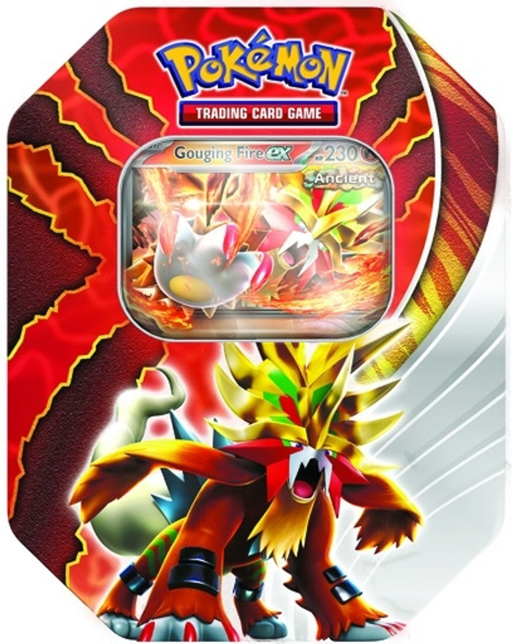 Pokémon TCG: Paradox Destinies Tin (Gouging Fire ex)