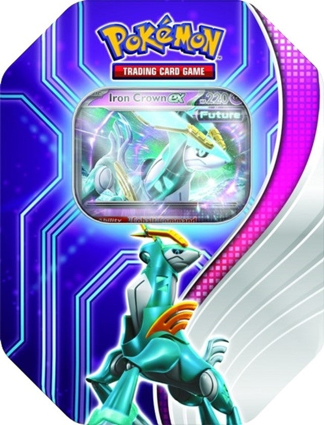 Pokémon TCG: Paradox Destinies Tin (Iron Crown ex)