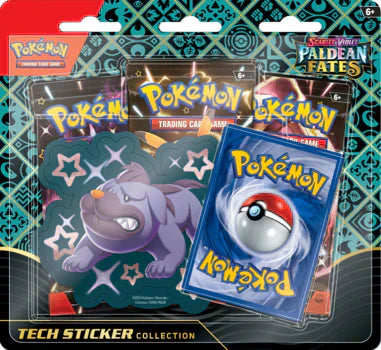 Pokemon Scarlet & Violet Paldean Fates Tech Sticker Collection Maschiff