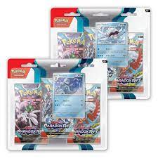 Pokemon Paradox Rift Triple Booster pack Blister set of 2 (Arctibax + Cetitan)