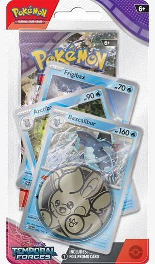Pokemon Temporal Forces Premium Checklane Blister - Bascalibur